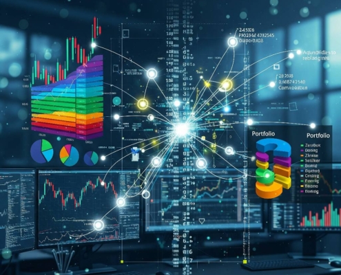 Quantitative investing process flowchart from data to execution